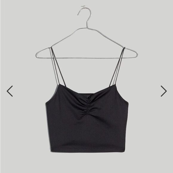 Madewell Flex Sweetheart Crop Tank Top - Picture 2 of 5